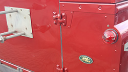 A craftsman from RSV Refinishers Westbury working on a vehicle repair